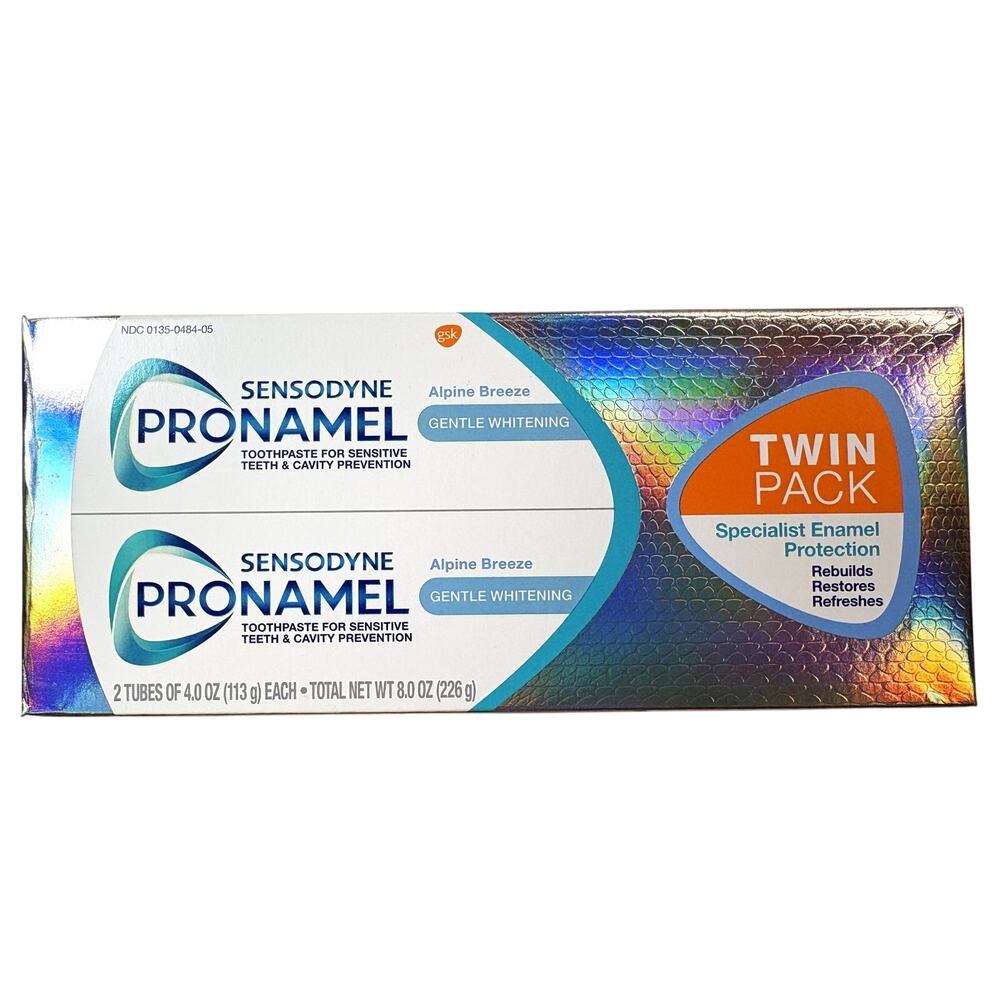 Sensodyne Pronamel Whitening Twin Pack: Alpine Breeze Toothpaste (4.0 oz) vn